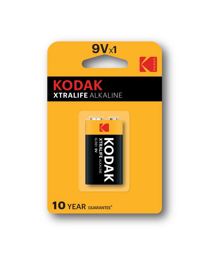 Kodak Xtralife Single-Use Battery 9V Alkaline - W128261075