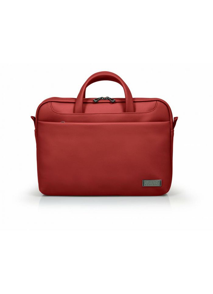 Port Designs Zurich Toploading Notebook Case 35.6 Cm (14") Briefcase Red - W128261394