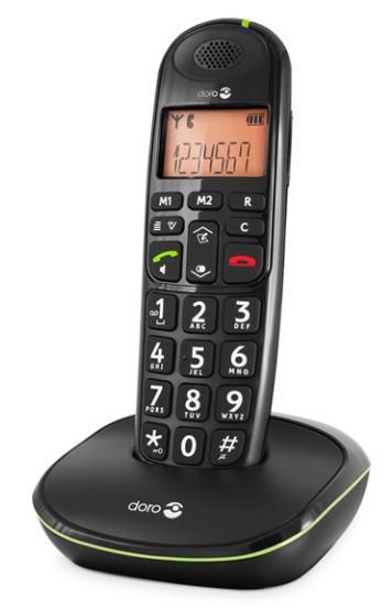 Doro Phoneeasy 100W Dect Telephone Black - W128261625