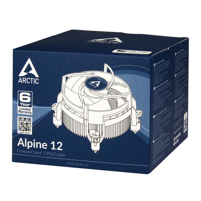Arctic Alpine 12 – Compact Intel Cpu Cooler - W128261627