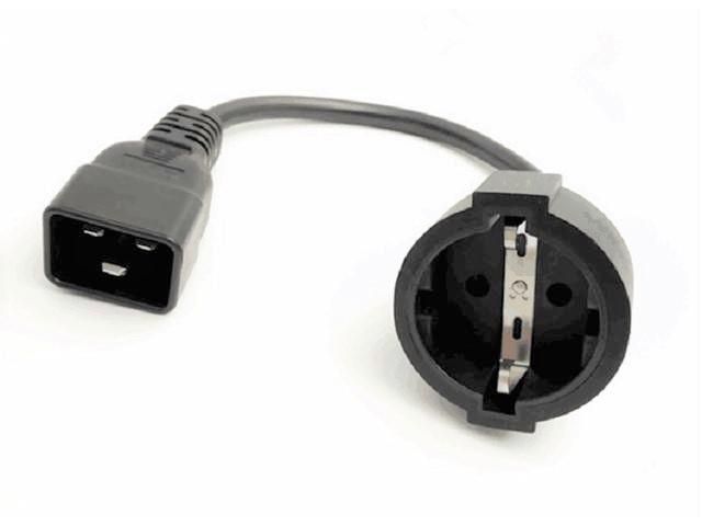 APC Epdu Power Cord Schuko To C20 0 Black 0.5 M - W128262007