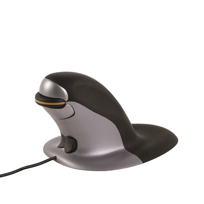 Fellowes Penguin Ambidextrous Vertical Mouse – Small Wired - W128262597