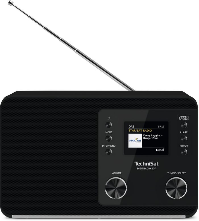 Technisat Digitradio 307 Personal Analog & Digital Black - W128262767