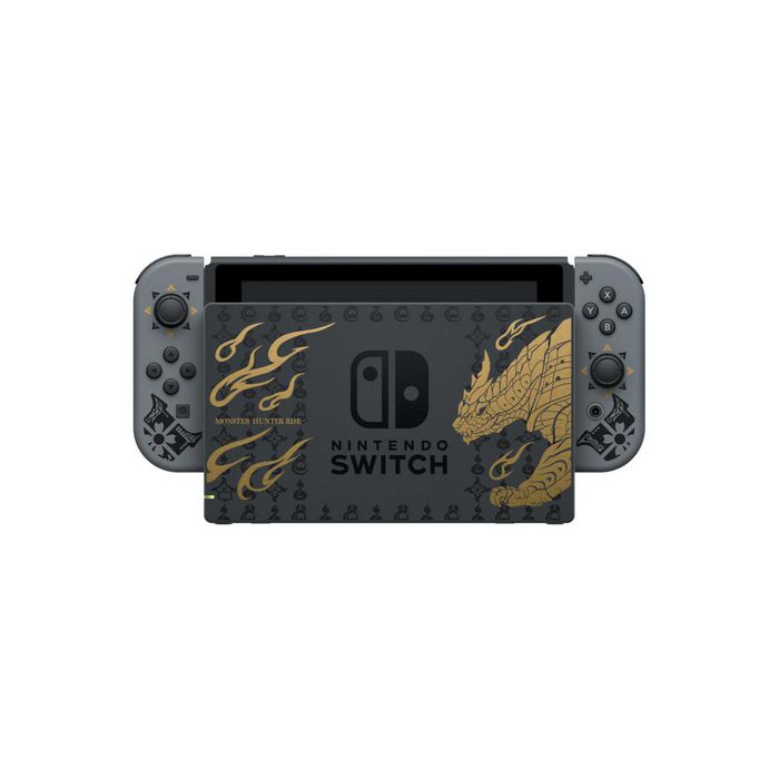Nintendo Monster Hunter Rise Edition Portable Game Console 15.8 Cm (6.2") 32 Gb Touchscreen Wi-Fi Grey - W128262782