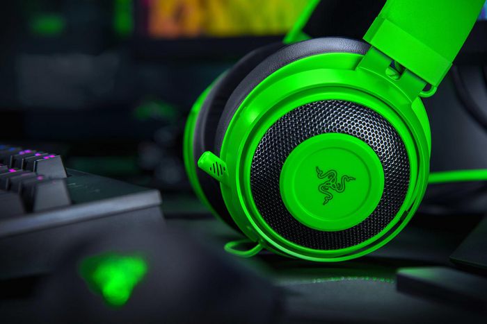 Razer Kraken Headset Wired Head-Band Gaming Green - W128262792