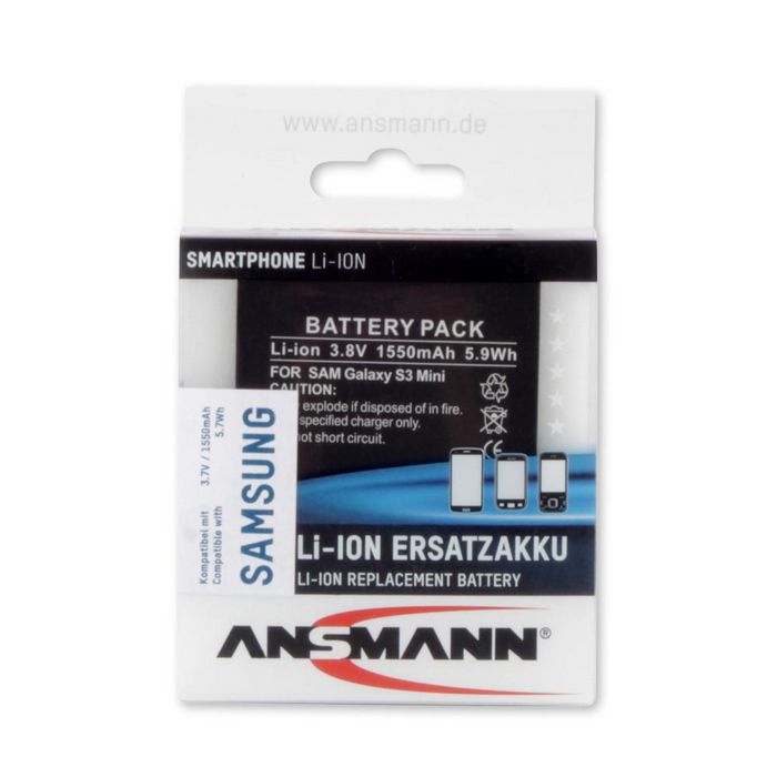 ANSMANN Mobile Phone Spare Part Battery Black - W128263003