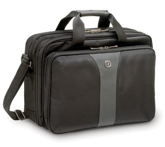 Wenger Legacy 16 Notebook Case 40.6 Cm (16") Briefcase Black, Grey - W128263114