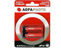 AgfaPhoto Nimh Mignon 2700 Mah Rechargeable Battery Nickel-Metal Hydride (Nimh) - W128263171