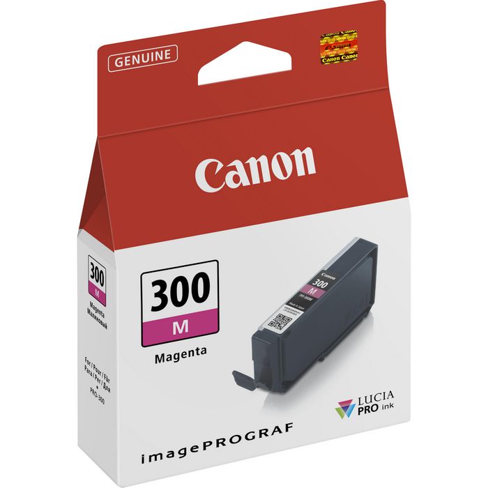 Canon Pfi-300M Magenta Ink Cartridge - W128263266