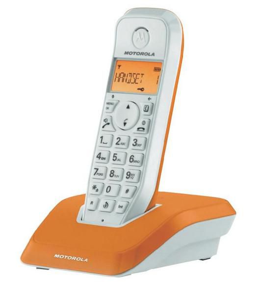 Motorola Startac S1201 Dect Telephone Caller Id Orange - W128263301