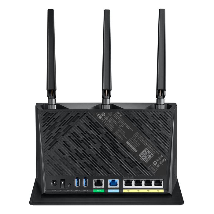 Asus Rt-Ax86S Wireless Router Gigabit Ethernet Dual-Band (2.4 Ghz / 5 Ghz) 5G Black - W128263601