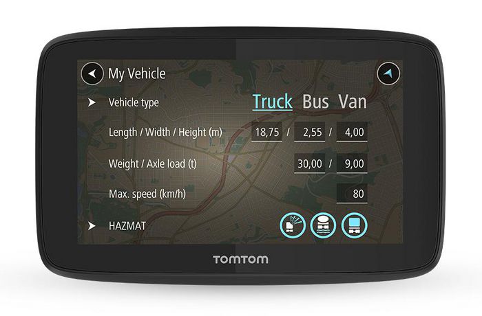 TomTom Go Professional 520 Navigator Fixed 12.7 Cm (5") Touchscreen Black, Grey - W128264035