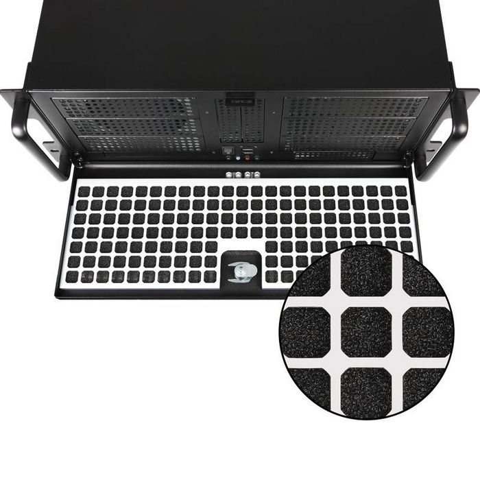 Chieftec Computer Case Rack Black, Silver 400 W - W128264303