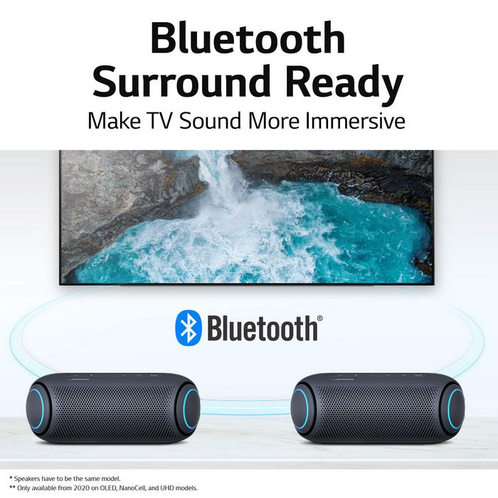 LG Xboom Go Pl5 Stereo Portable Speaker Blue 20 W - W128264395