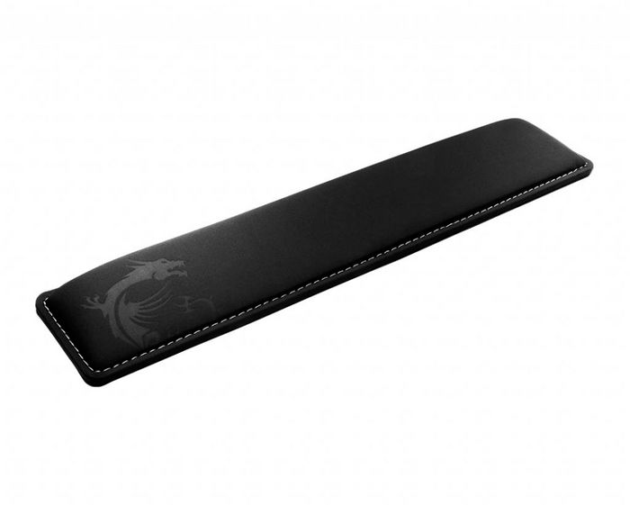 MSI Vigor Wr01 Keyboard Wrist Rest 'Black With Iconic Dragon Design, Cool Gel-Infused Memory Foam, Non-Slip Rubber Base, Incline Shape, Keyboard Add On Accessory For Vigor Series Keyboard, Compatible With Most Gaming Keyboards' - W128264722