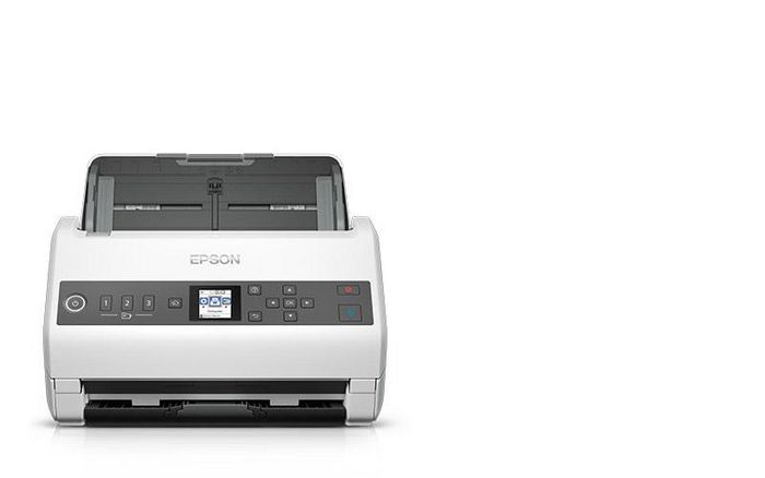 Epson Ds-730N Sheet-Fed Scanner 600 X 600 Dpi A4 Black, Grey - W128265267