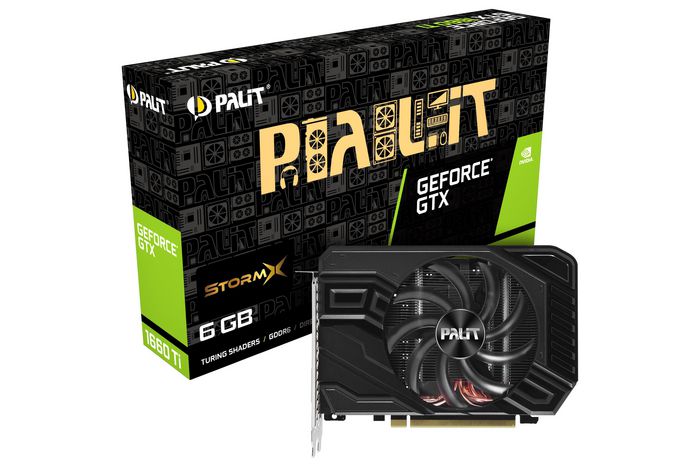 Palit Graphics Card Nvidia Geforce Gtx 1660 Ti 6 Gb Gddr6 - W128265382