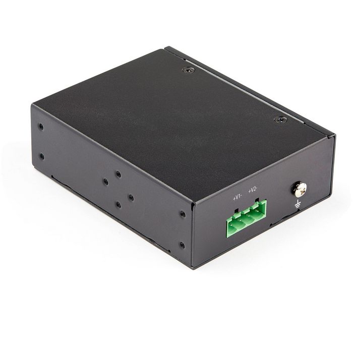 StarTech.com Industrial Gigabit Ethernet Poe Injector - 30W 802.3At Poe+ Midspan 48V-56Vdc Din Rail Power Over Ethernet Injector Adapter - -40C To +75C Cameras/Sensors/Wifi Access - W128265734