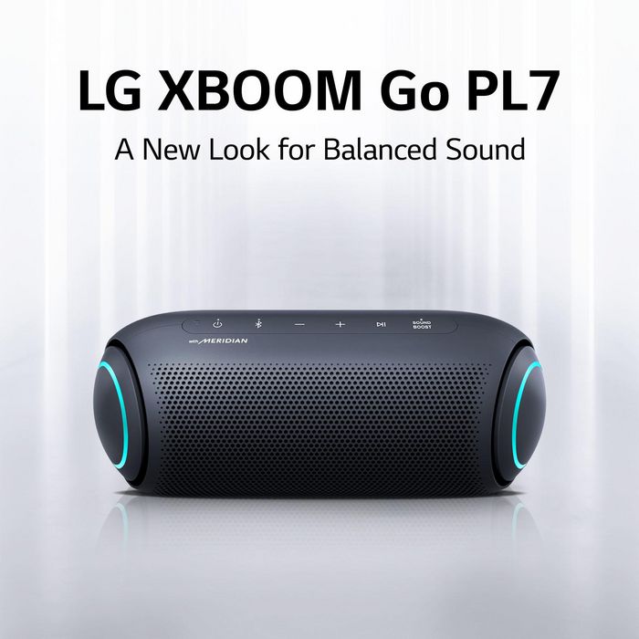 LG M Go Pl7 Stereo Portable Speaker Blue 30 W - W128265843