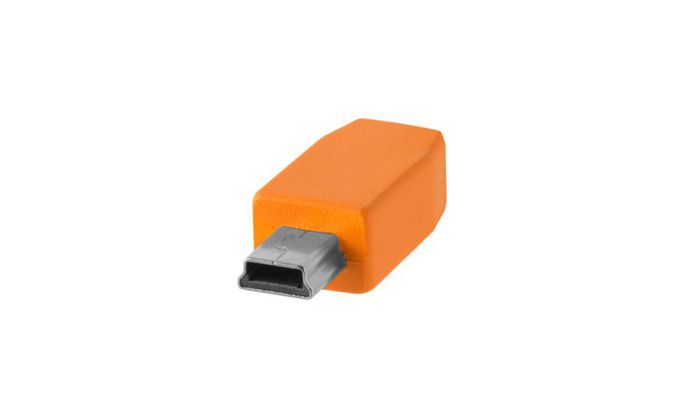 Tether Tools Usb Cable 4.6 M Usb 2.0 Usb C Mini-Usb B Orange - W128266007