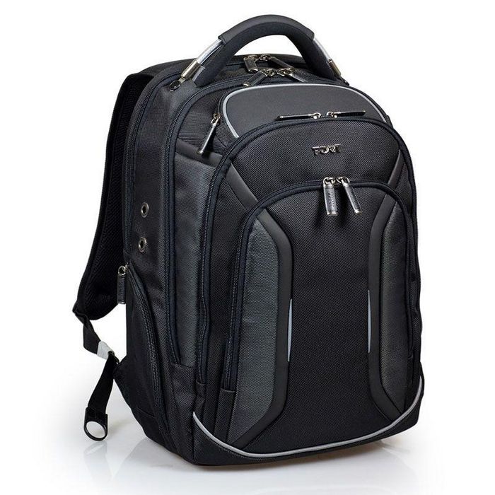 Port Designs Melbourne Backpack Black Polyester - W128266191