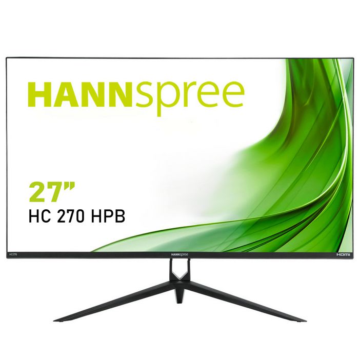 HANNspree Hc 270 Hpb 68.6 Cm (27") 1920 X 1080 Pixels Full Hd Led Black - W128266336