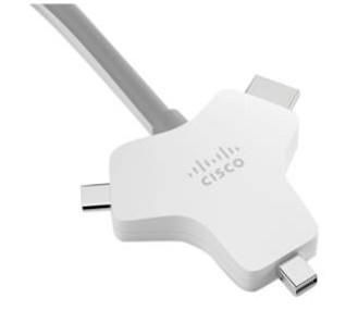 Cisco Video Cable Adapter 2.5 M Hdmi Type A (Standard) Hdmi + Mini Displayport + Usb Type-C Silver - W128267435