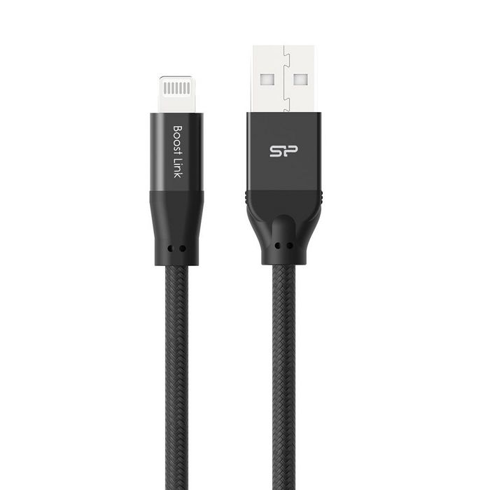 Silicon Power Usb Cable 1 M Usb 2.0 Usb A Usb C/Lightning Black - W128267470
