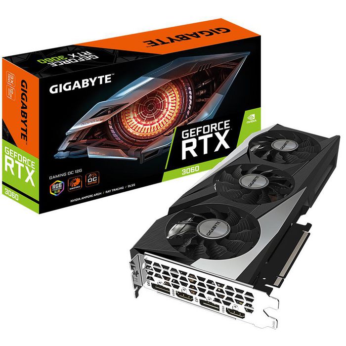 Gigabyte Geforce Rtx 3060 Gaming Oc 12G (Rev. 2.0) Nvidia 12 Gb Gddr6 - W128267617