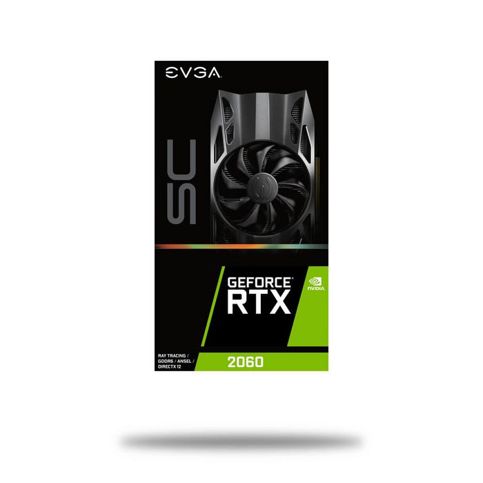 EVGA Graphics Card Nvidia Geforce Rtx 2060 6 Gb Gddr6 - W128267697