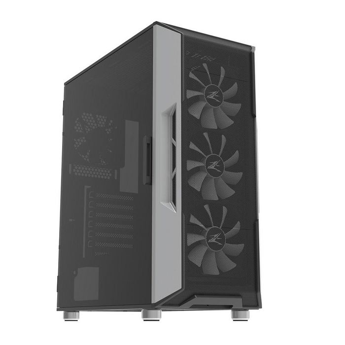 Zalman Atx Mid Tower Pc Case Mesh Front For Efficient Cooling Pre-Installed Fan 3 Midi Tower Black - W128267912