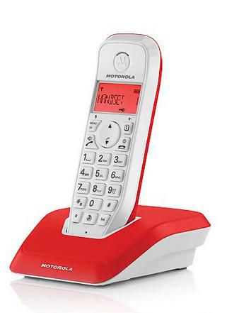 Motorola Startac S1201 Dect Telephone Caller Id Red - W128267927
