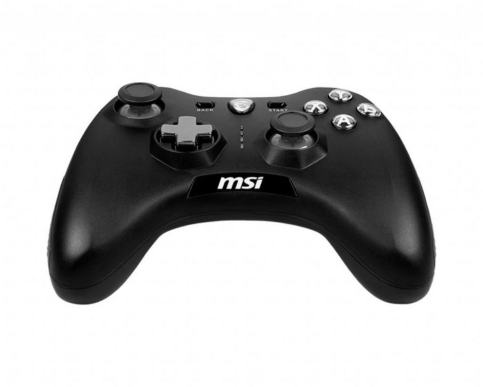 MSI Force Gc20 V2 Gaming Controller 'Pc And Android Ready, Wired, Adjustable D-Pad Cover, Dual Vibration Motors, Ergonomic Design, Detachable Cables' - W128267935