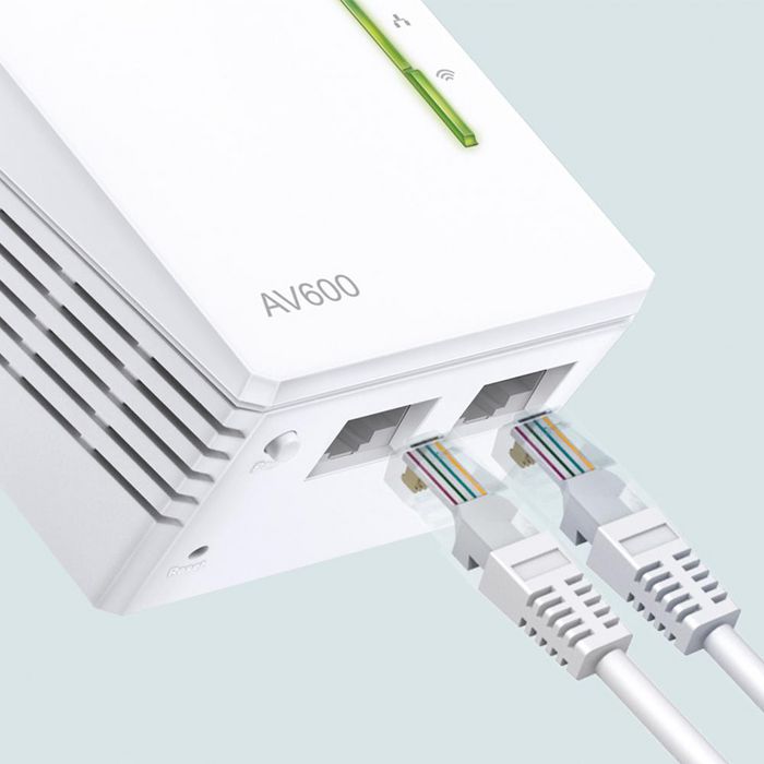 TP-Link Av600 600 Mbit/S Ethernet Lan Wi-Fi White 1 Pc(S) - W128268336