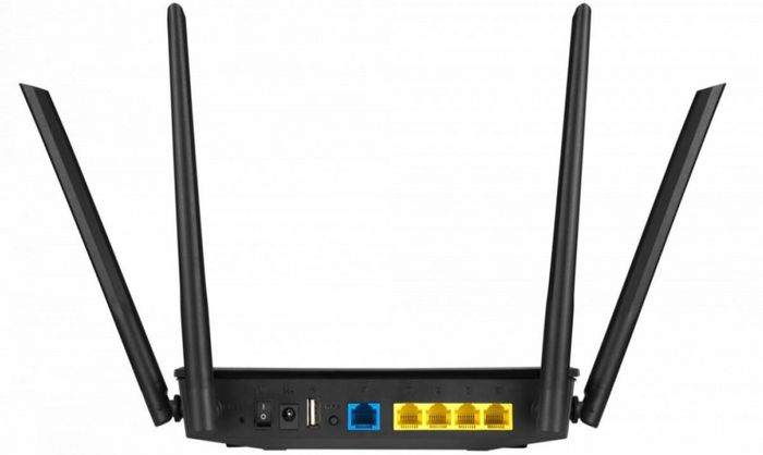 Asus Rt-Ac57U V2 Wireless Router Gigabit Ethernet Dual-Band (2.4 Ghz / 5 Ghz) 4G Black - W128268345