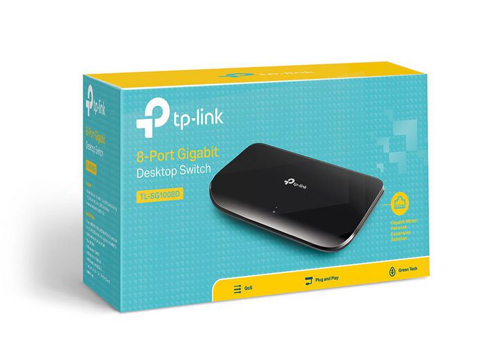 TP-Link 8-Port Gigabit Desktop Network Switch - W128268340