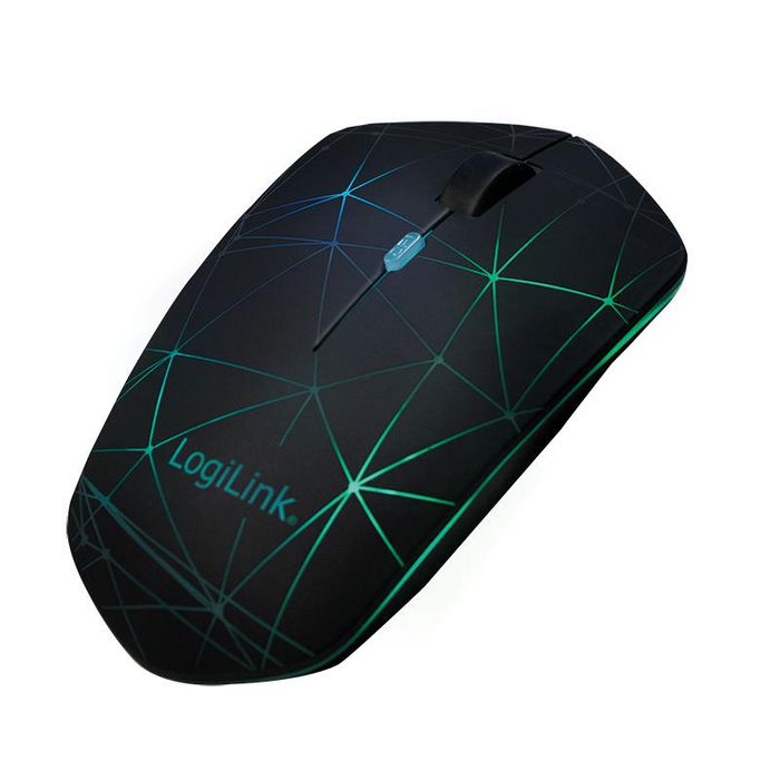 LogiLink Mouse Ambidextrous Bluetooth Optical 1600 Dpi - W128268399
