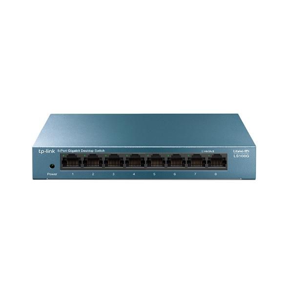 TP-Link 8-Port 10/100/1000Mbps Desktop Network Switch - W128268675