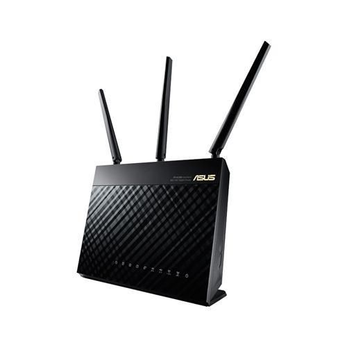 Asus Rt-Ac68U Wireless Router Gigabit Ethernet Dual-Band (2.4 Ghz / 5 Ghz) 4G Black - W128268749