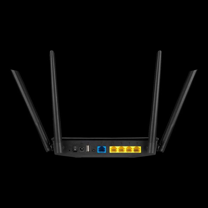 Asus Rt-Ac59U Wireless Router Gigabit Ethernet Dual-Band (2.4 Ghz / 5 Ghz) 4G Black - W128268806