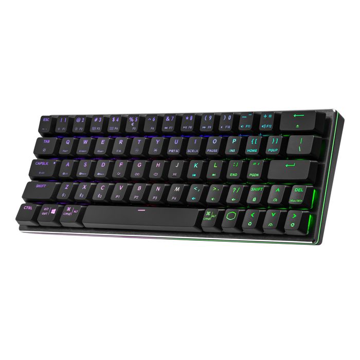 Cooler Master Gaming Sk622 Keyboard Usb + Bluetooth Qwerty Us English Black - W128268811