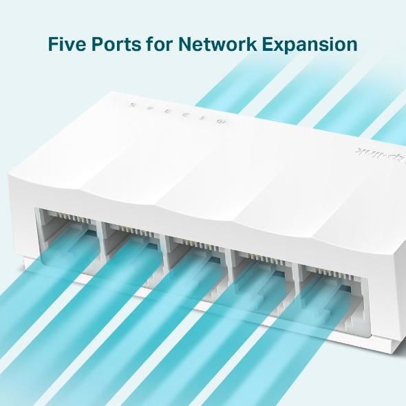 TP-Link 5-Port 10/100Mbps Desktop Network Switch - W128268846