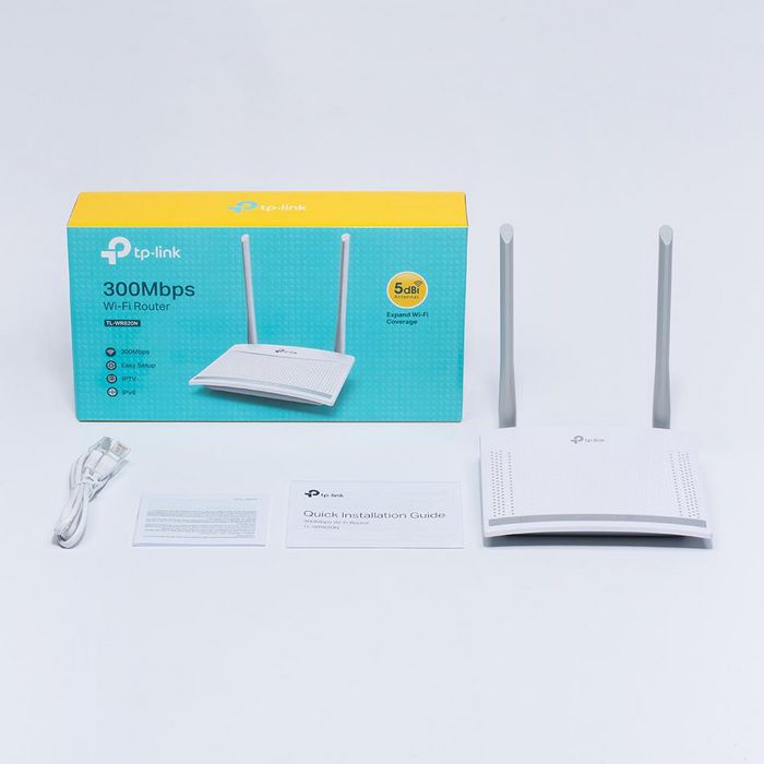 TP-Link Wireless Router Fast Ethernet Single-Band (2.4 Ghz) 4G White - W128268862