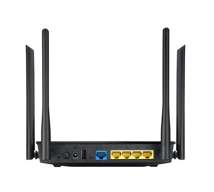 Asus Wireless Router Gigabit Ethernet Dual-Band (2.4 Ghz / 5 Ghz) 4G Black - W128269500