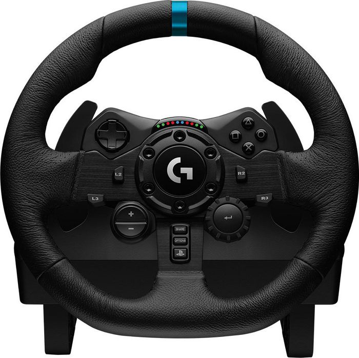 Logitech G923 Racing Wheel And Pedals For Ps5, Ps4 And Pc - W128269789