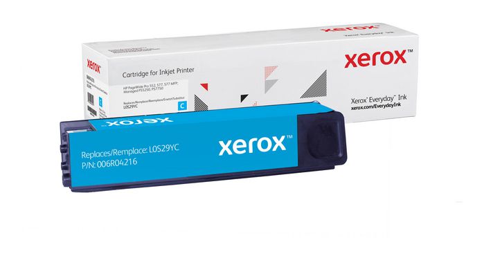 Xerox Everyday Cyan Pagewide Cartridge Compatible With Hp 976Y (L0S29Yc), Extra High Yield - W128269823