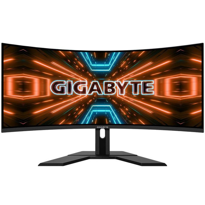 Gigabyte Computer Monitor 86.4 Cm (34") 3440 X 1440 Pixels Ultrawide Quad Hd Lcd Black - W128269835