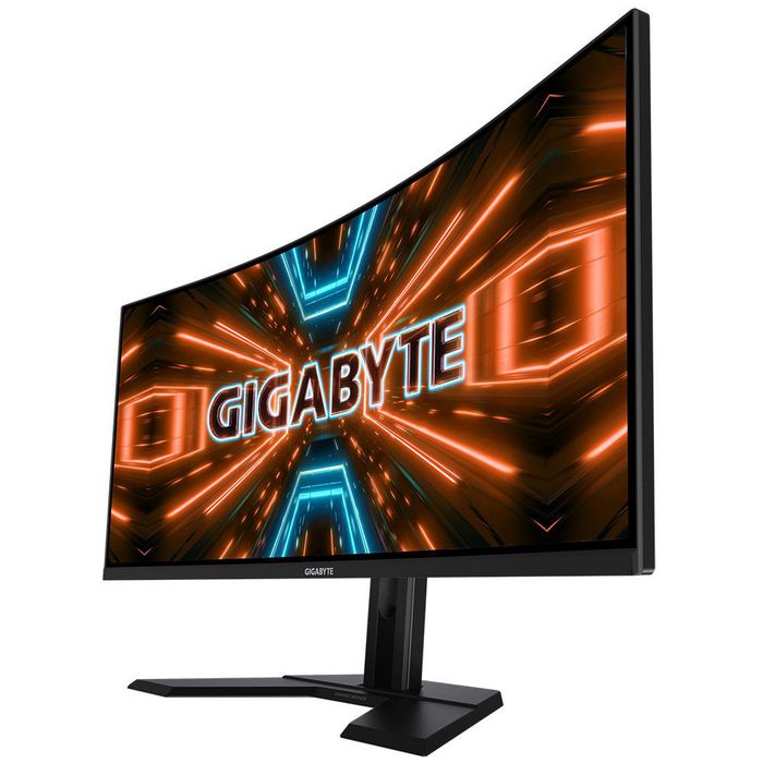 Gigabyte Computer Monitor 86.4 Cm (34") 3440 X 1440 Pixels Ultrawide Quad Hd Lcd Black - W128269835