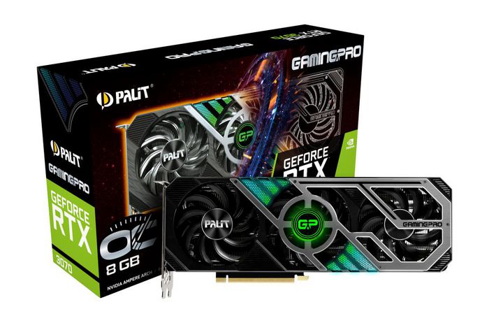 Palit Graphics Card Nvidia Geforce Rtx 3070 8 Gb Gddr6 - W128270117
