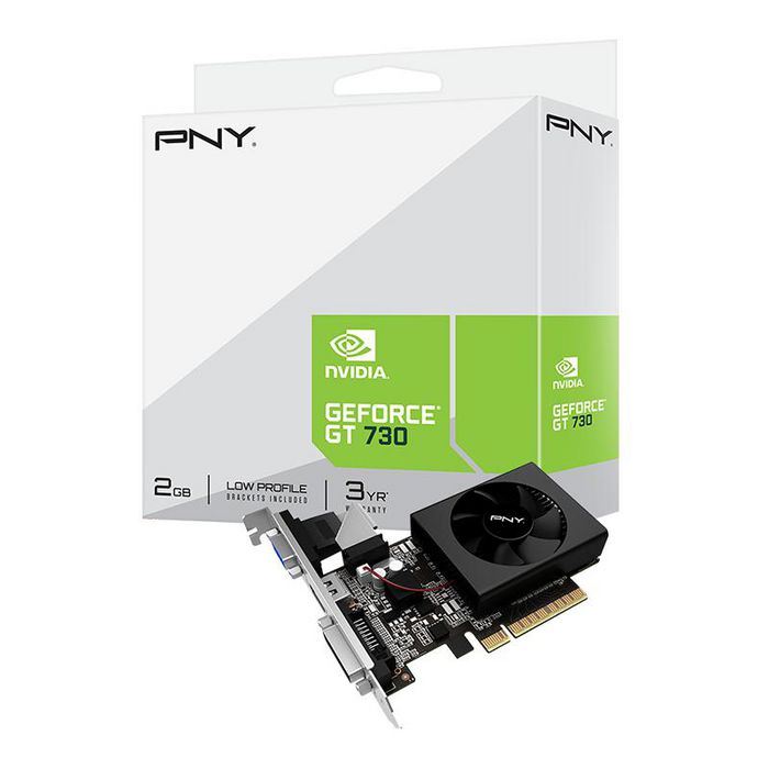 PNY Geforce Gt 730 2Gb Single Fan Nvidia Gddr3 - W128270191